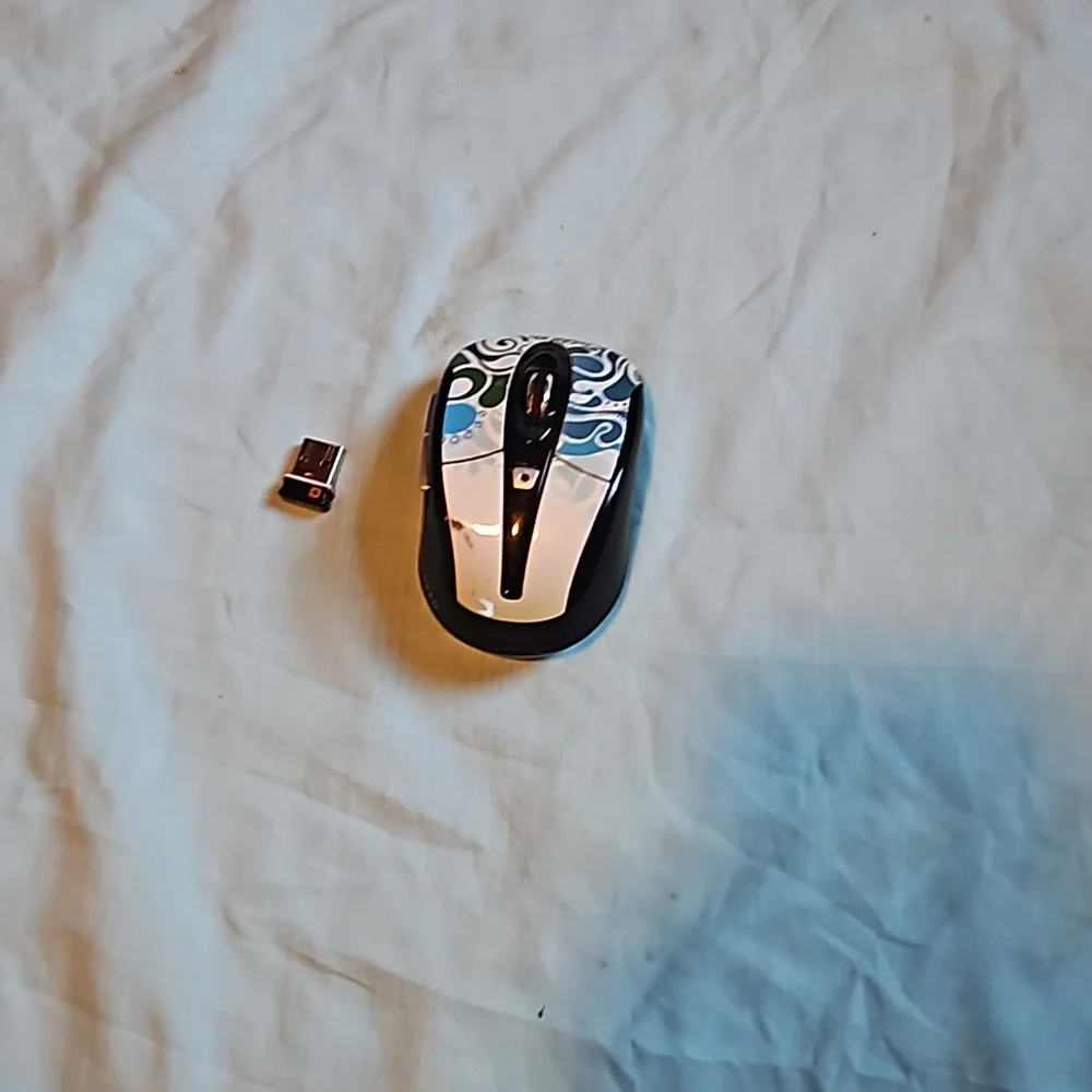 Computer mouse with chip